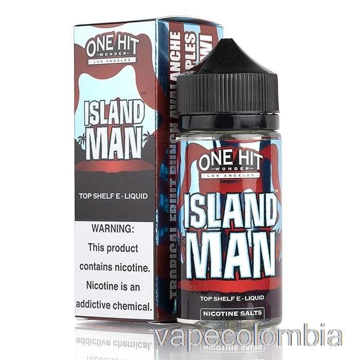 Kit Vape Completo Island Man - One Hit Wonder - 100ml 0mg